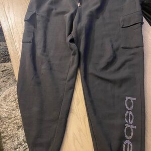 Bebe Sport Black Activewear Pants